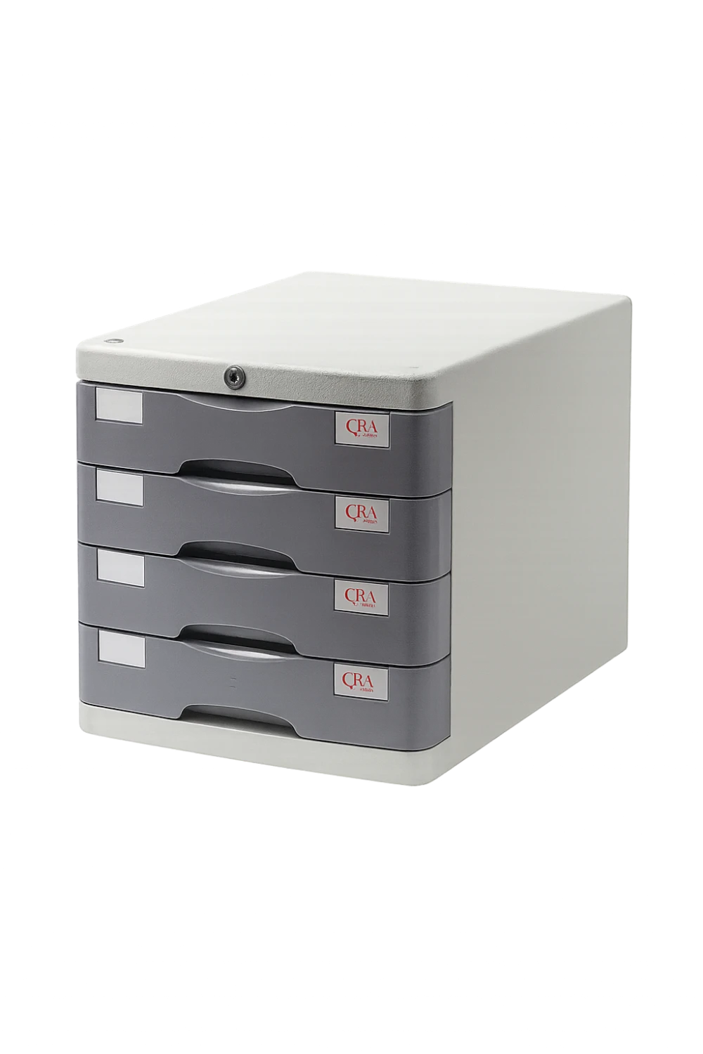 ארגז 4 מגירות A4 עם מנעול 29/36.5/28