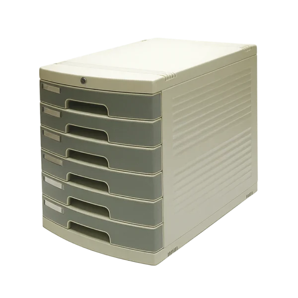 ארגז 6 מגירות עם מנעול