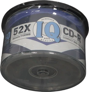 מארז 50 דיסקים לצריבה CDR