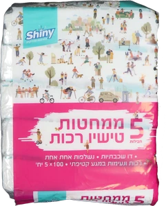 מפיות טישו צבעוני אריזת 5 יחידות
