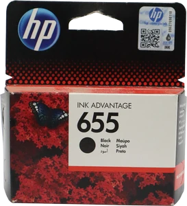 ראש דיו מקורי שחור HP 655