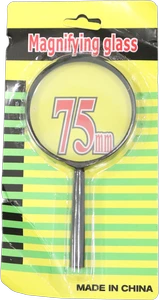 זכוכית מגדלת 75 מ"מ