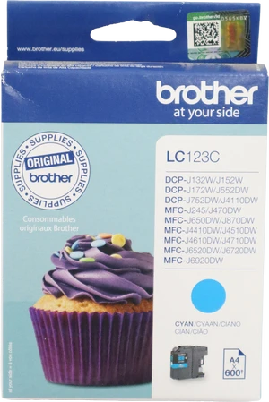 ראש דיו ברדר כחול מקורי LC123