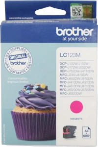 ראש דיו ברדר מגנטה מקורי LC123