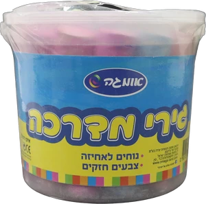 חבילת 20 גיר צבעוני עבה למדרכה