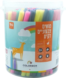 טושים 1/96 דקים בכוס אומגה