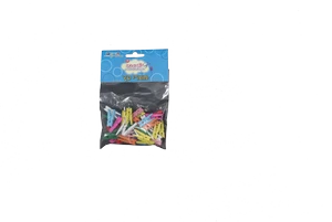 אטבים עץ צבעוני 25 מ"מ 1/45