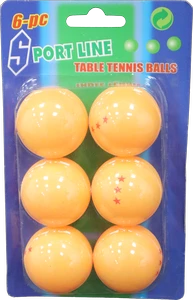 כדורי טניס שולחן מארז 6 כדורים