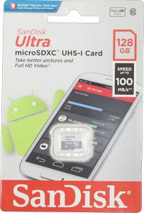 כרטיס זיכרון SANDISK ULTRA 100MB 128G – –