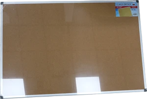 לוח שעם 80/120 מסגרת אלומיניום