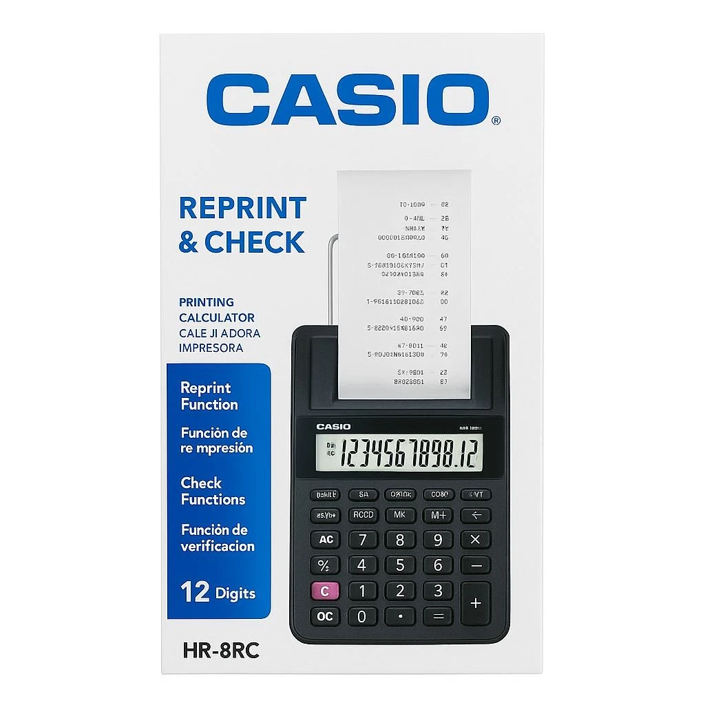 מכונת חישוב CASIO HR8RC