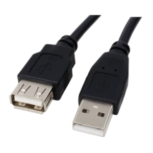 כבל מאריך 2 מטר USB זכר -נקבה