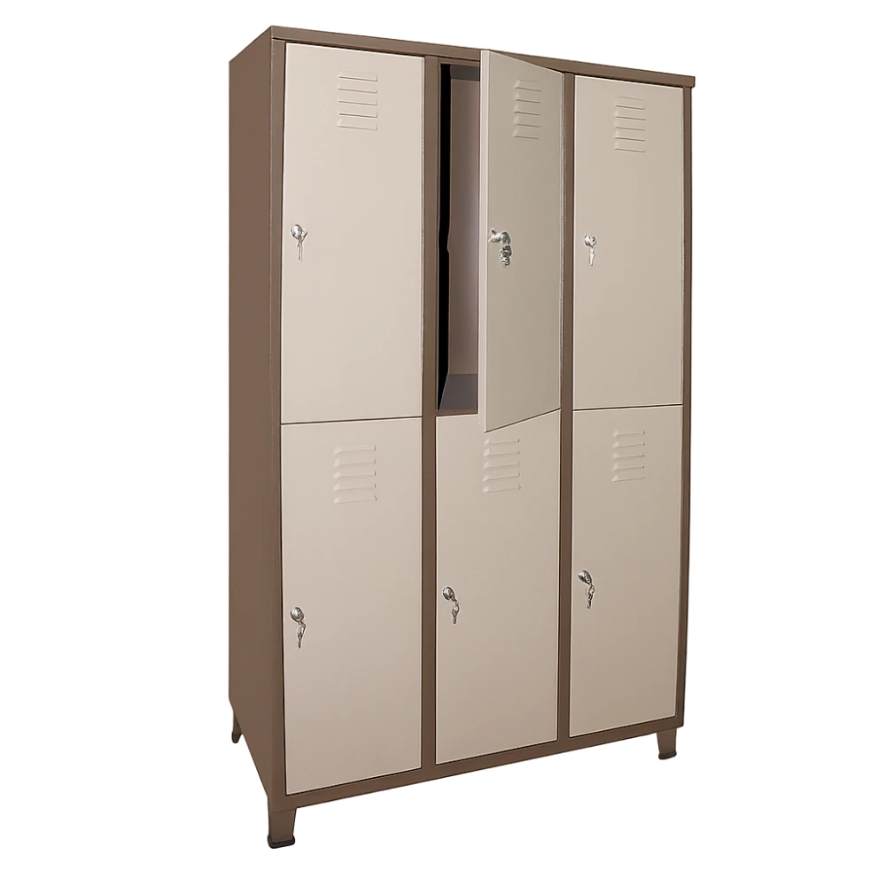 ארונית מתכת 6 תאים 43/90/193 דגם 118