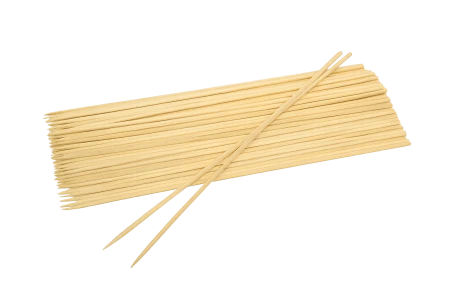 חבילת שיפודי עץ עבים ( 50 יחידות )