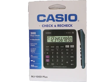 מחשבון שולחני CASIO MJ-100D PLUS