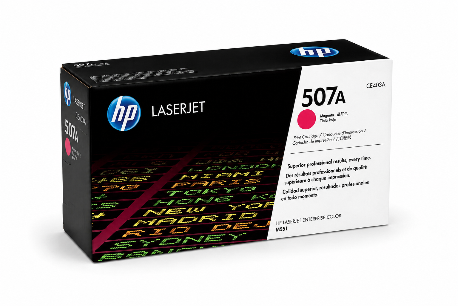 טונר מקורי אדום HP M551 CE403A