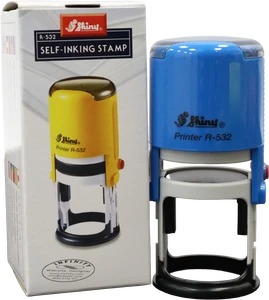 חותמת עגולה 20 מ"מ