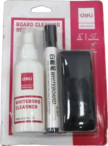 ערכה ללוח מחיק + ספריי DELI