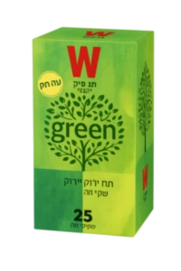 תה ירוק ויסוצקי לימונית לואיזה  (25 יחידות) במעטפה אטומה