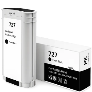 מילוי HP 727 XL שחור מט