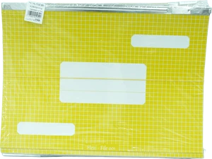 תיק תליה 001 צהוב 1/25