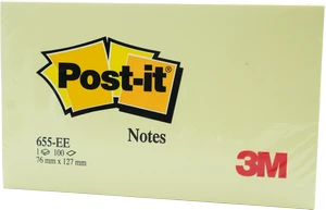 קוביית ממו דביק צבעוני פוסט איט 76/127 655-5PK