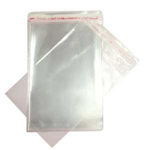 שקיות צלופן 11/20 עם פס דבק ( 250 יחידות )