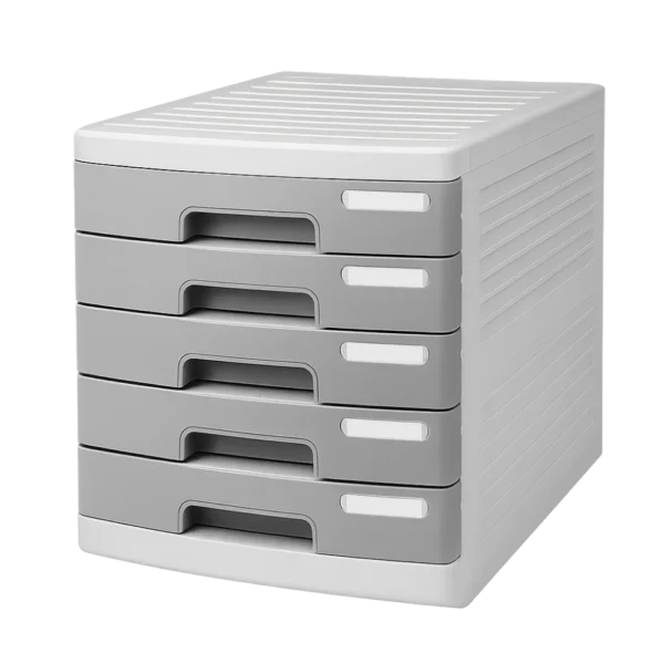 ארגז 5 מגירות עם מנעול