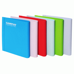 תיק טבעות גב עגול + גומיה CAMPUS G3320
