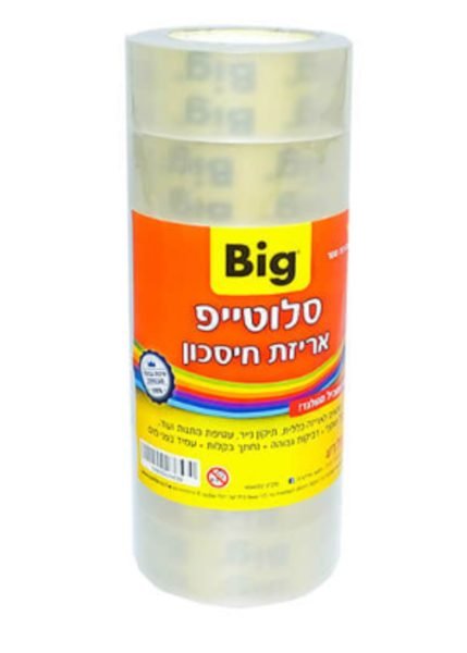 סלוטייפ ביג אריזת 8 יחידות