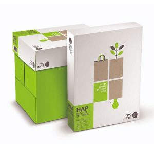 נייר צילום 50% ממוחזר לבן נייר חדרה (אריזה ירוקה