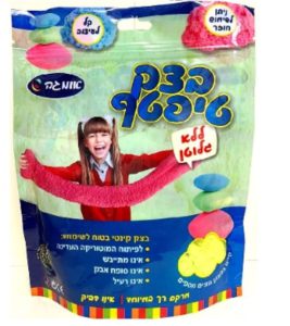 בצק טיפטף צבעוני ( חול פיסולי ) אומגה