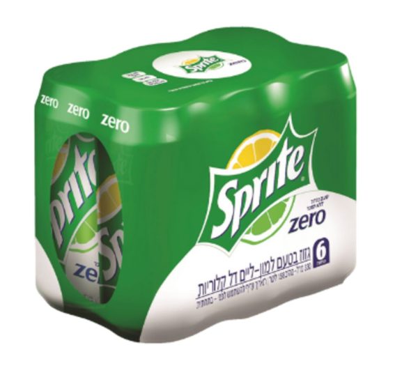ארגז ספרייט זירו ( 6 יחידות )