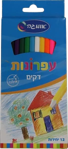 עפרונות צבעוניים ( 12 יחידות ) אומגה