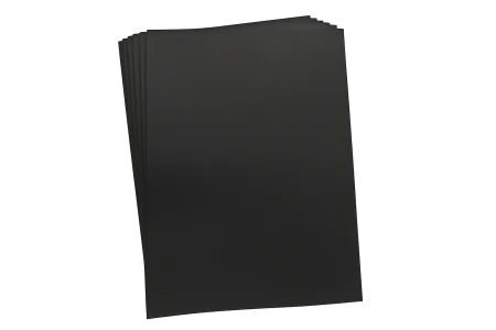 מארז בריסטולים שחורים 70/100 ( 5 יחידות )