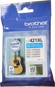 ראש דיו ברדר מקורי כחול LC-421XL C J1010