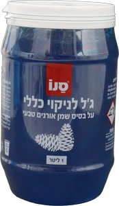 ג’ל אורנים ניקוי כללי סנו 1 ליטר כחול # #