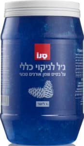 ג’ל אורנים ניקוי כללי סנו 1 ליטר כחול # #