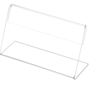 מעמד תצוגה אקרילי לתג שם 8/15