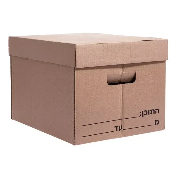 קרטון ארכיב פטנט + מכסה 385/305/265