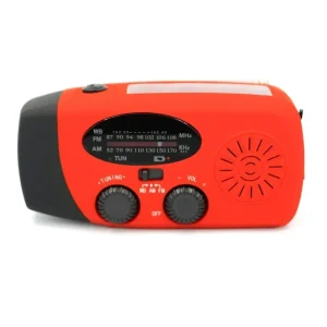 רדיו FM דיגיטלי משולב בלוטוס + טעינה סולרית