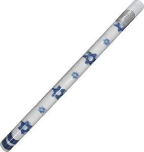 גליל אל בד 20 מטר מודפס דגל לאום ישראל