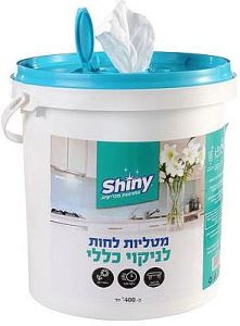 דלי מגבונים לרצפות ( 50 יחידות )