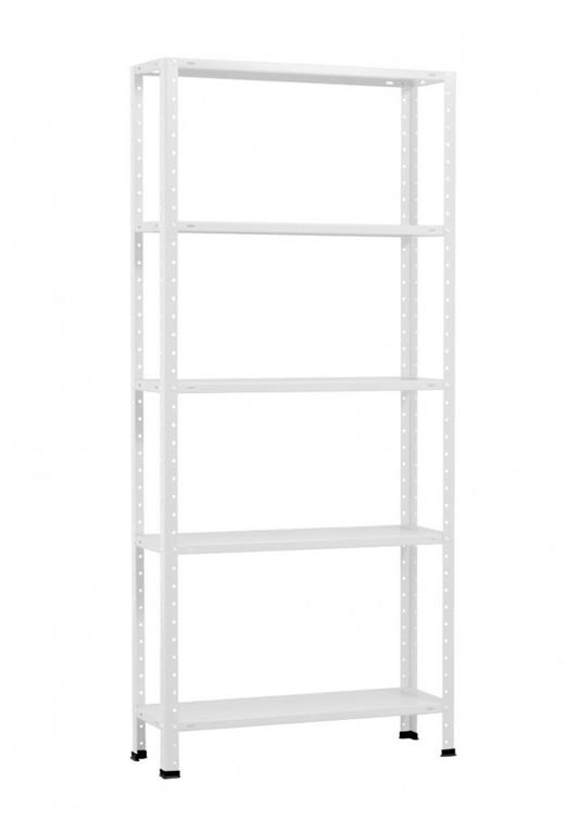 מדף מתכת 40/80 מחוזק ( מידוף )