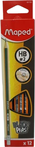 חבילת עפרונות אורטופדיים 1/12 מאפד