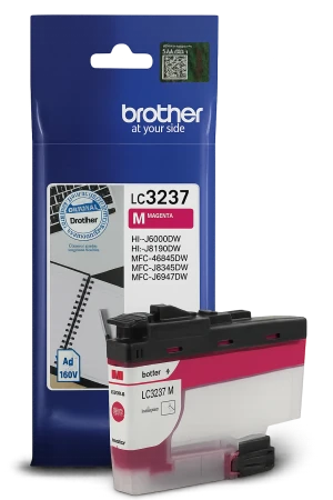 ראש דיו מקורי ברדר אדום J6000/LC3237M