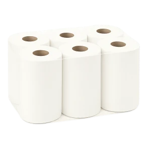 נייר ניגוב קונטרול תאית דו שכבתי 100 מטר ( 6 גלילים ) 5464