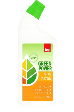נוזל ניקוי אסלה אקולוגי גרין פאוור סנו 750 מ"ל