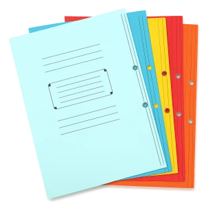 מארז 25 תיק מנילה סופרפייל מגוון צבעים