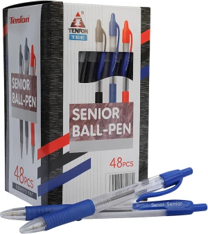 מארז 48 עט לחצן 586 במבחר צבעים לבחירה